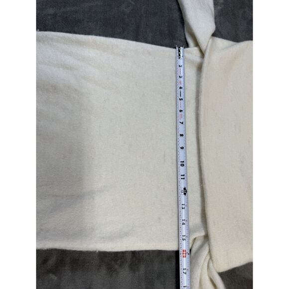 Club Monaco Charlotta Off Shoulder Sweater XS White Wool Alpaca Blend - Picture 6 of 9